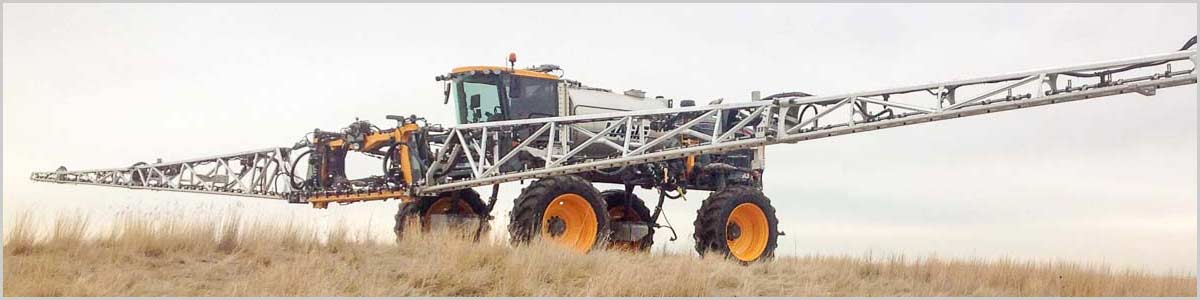 Millennium spray boom on Miller Nitro 5240 sprayer