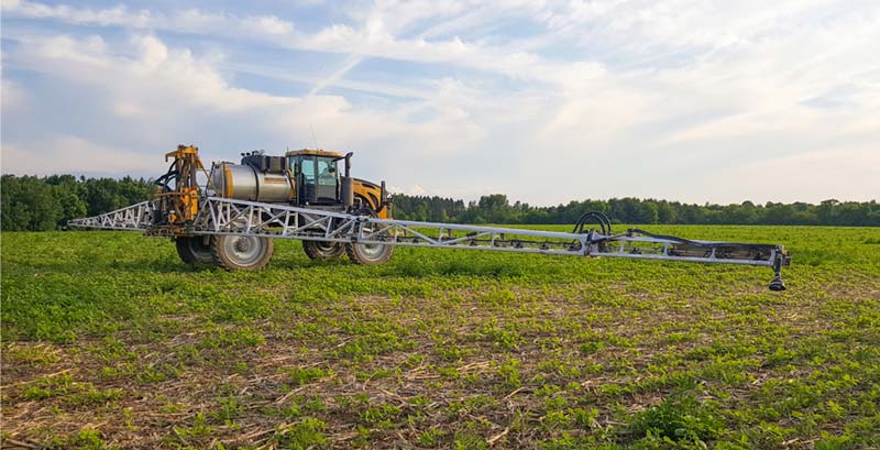 Rogator 1100C sprayer