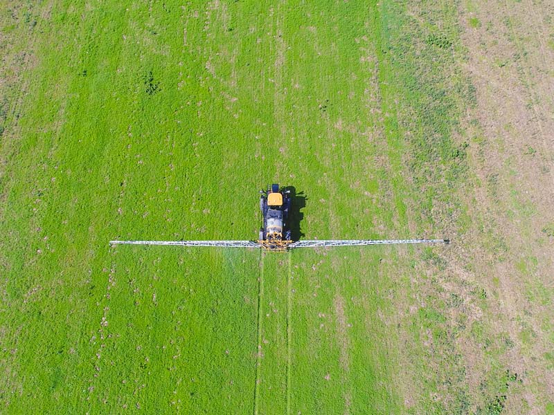 RoGator 1100c sprayer with 120' Millennium spray booms
