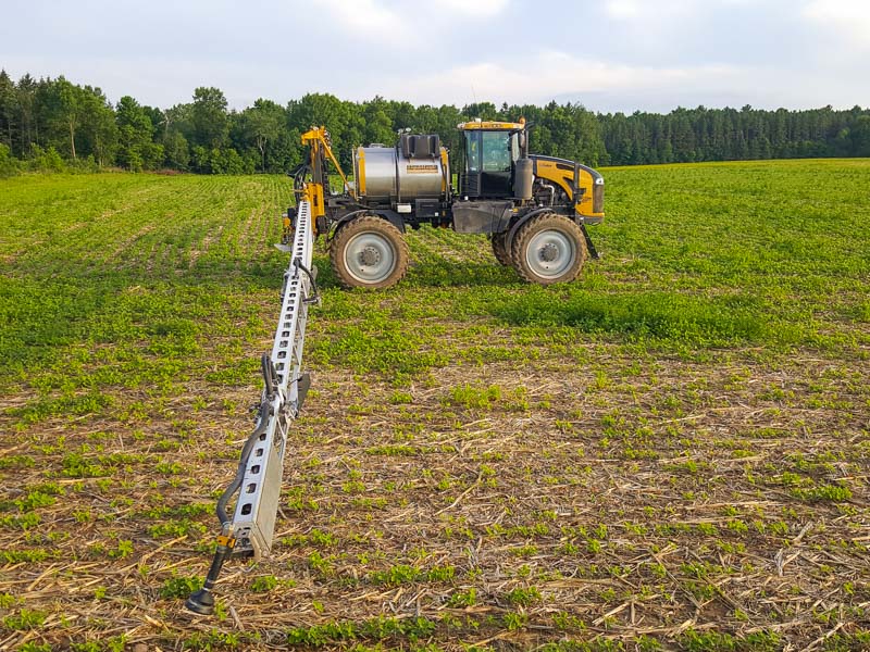 RoGator 1100c sprayer with 120' Millennium spray booms