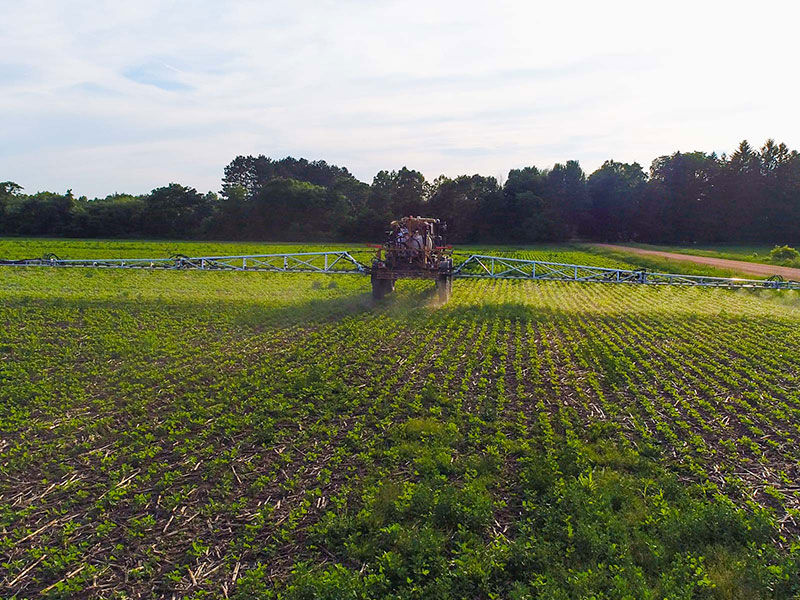 RoGator 1100c sprayer with 120' Millennium spray booms