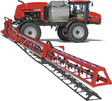 CaseIH 4430 with Millennium aluminum spray boom