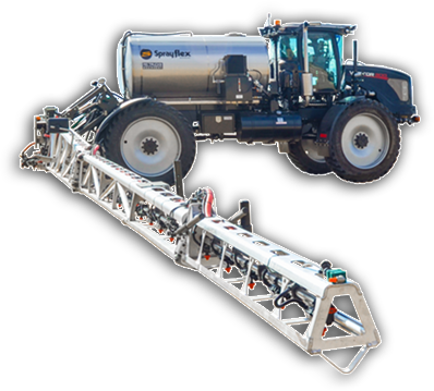 RBR Vector 300 with Millennium agricultural sprayer booms